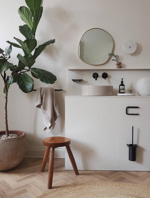 Qtoo inbyggd kran badrum