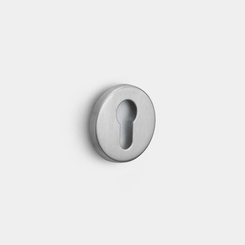 Cylinder escutcheon BASICS LBY50 – Matt Stainless Steel