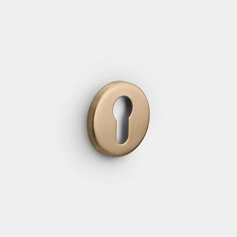 Cylinder escutcheon BASICS LBY50 – PVD Light Bronze