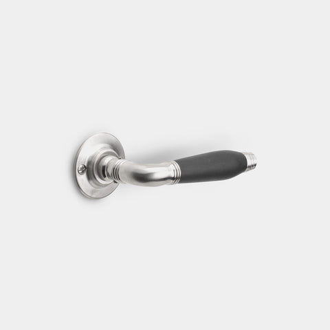 Door handle TIMELESS 1934 – Matt Nickel/Ebony