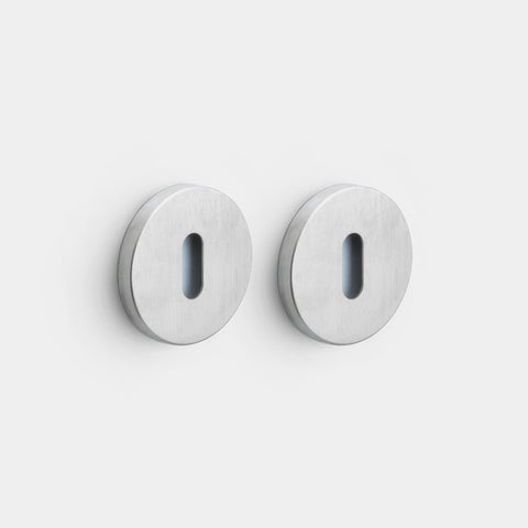Key escutcheon INC PBIN53 – Matt Stainless Steel
