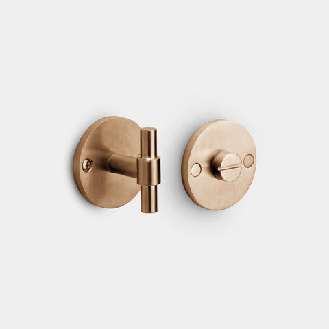 Thumb turn ONE PBWC50 – PVD Light Bronze