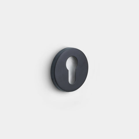 Cylinder escutcheon BASICS LBY50 – Matt Black