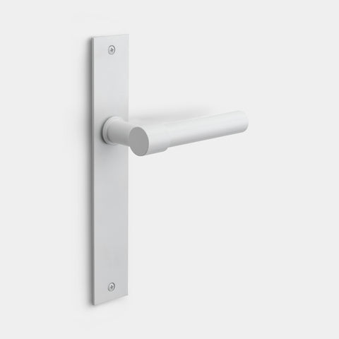 Door handle ONE PBL20XL on long backplate – White