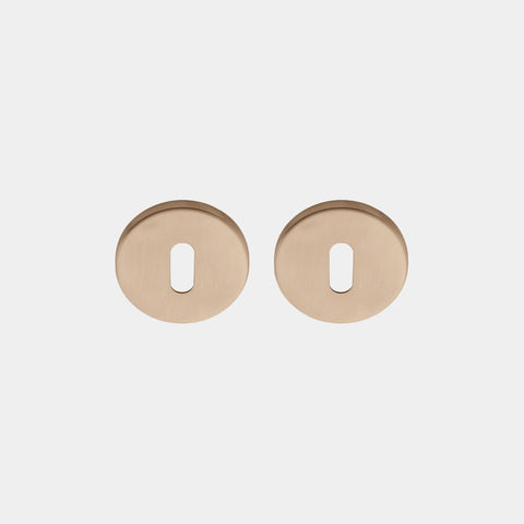 Key escutcheon LBN – PVD Light Bronze