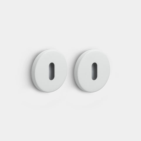 Key escutcheon LBN – White