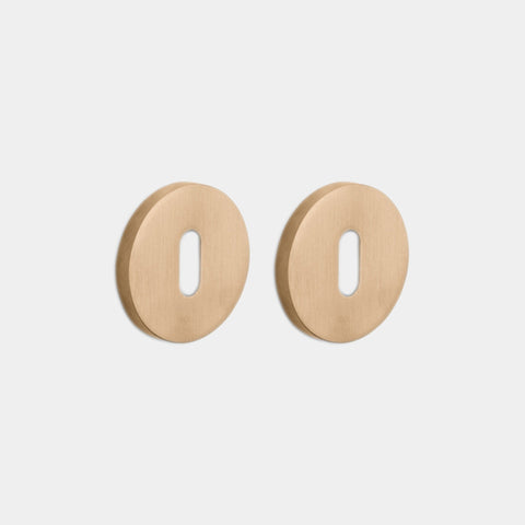 Key escutcheon INC PBIN53 – PVD Light Bronze